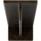 Ekena Millwork Heaton Hidden Support Steel Bracket w/ 10" Support Depth, Antiqued Pale Gold 3"W x 14"D x 2"H BKTM03X14X02HEAPG - alternate 10